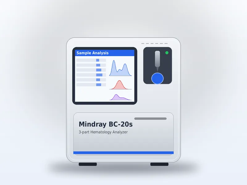Mindray BC-20s 3-part Hematology Analyzer