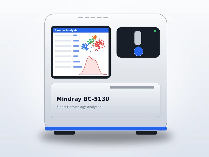 Mindray BC-5130 5-part Hematology Analyzer